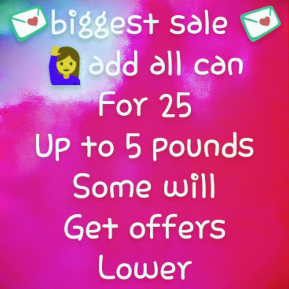 All stuff only bundles to. Pounds
